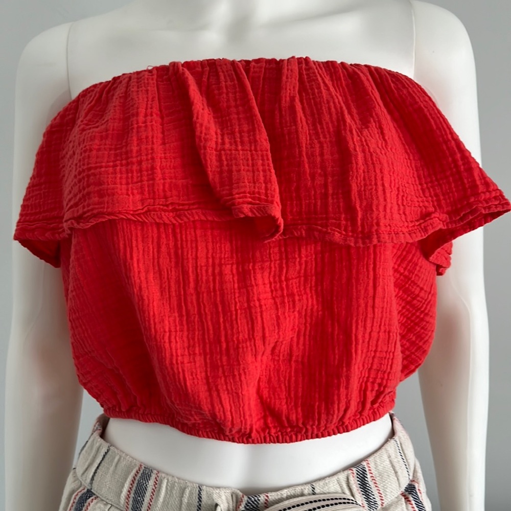 Aerie summer shorts set strapless top and shorts set - Picture 2 of 11
